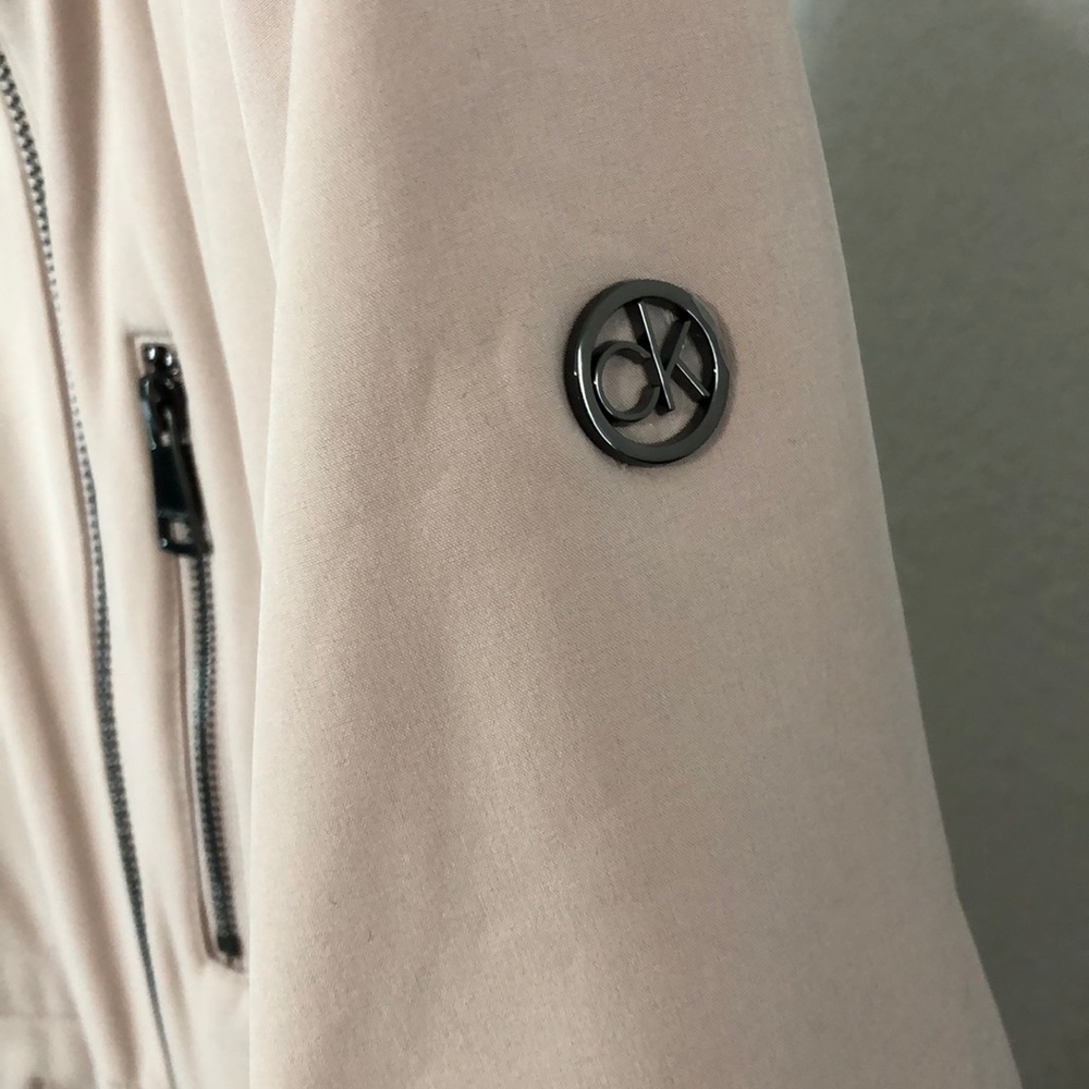 Calvin Klein Light Pink Utility Jacket - Picture 8 of 14